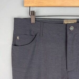 Linksoul‎ Boardwalker Chino Pants Mens 35 x 31 Blue Golf Performance Lightweight